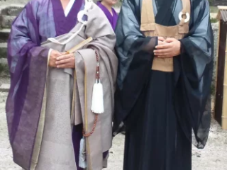 Meister Marcel Reding mit Dharmavater Noritake Kotokou