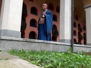 Meditation Chur im Friedhof Totengut mit Meister Marcel Reding
