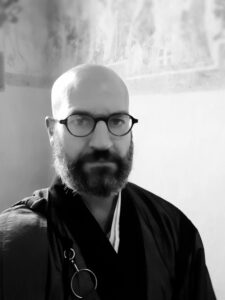 Nondenominational funeral ceremony in Switzerland with abbot Reding (zen monk)