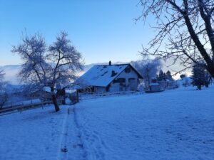 Abhärtungstraining im Kloster Nigredo - Meditationszentrum - Schweiz
