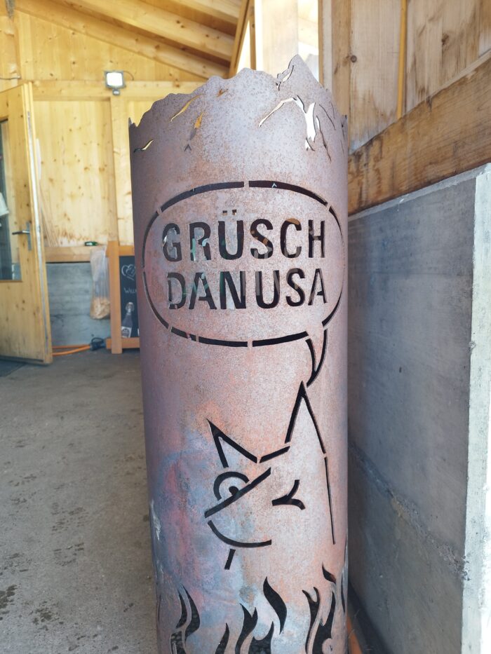 Zen Vater Meister Reding führt durch dasZ Zen Meditationswochenende in Graubünden Grüsch-Danusa. Christliche Meditation und Zen vereint.