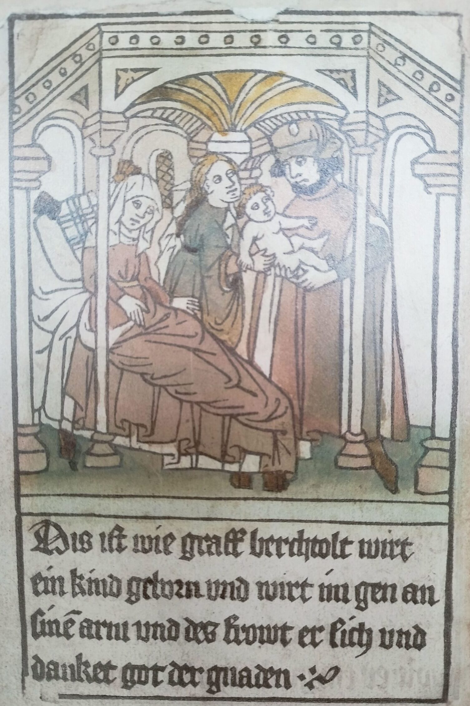Dem Grafen Berchthold wird das lang ersehnte Kind geboren. Der Graf soll in der Nähe von Rottenburg am Neckar gewohnt haben.