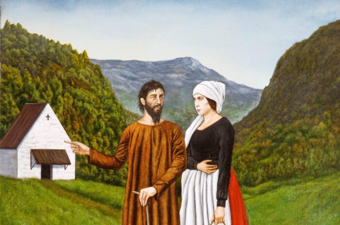 Mystiker Bruder Klaus und Ehefrau Dorothea