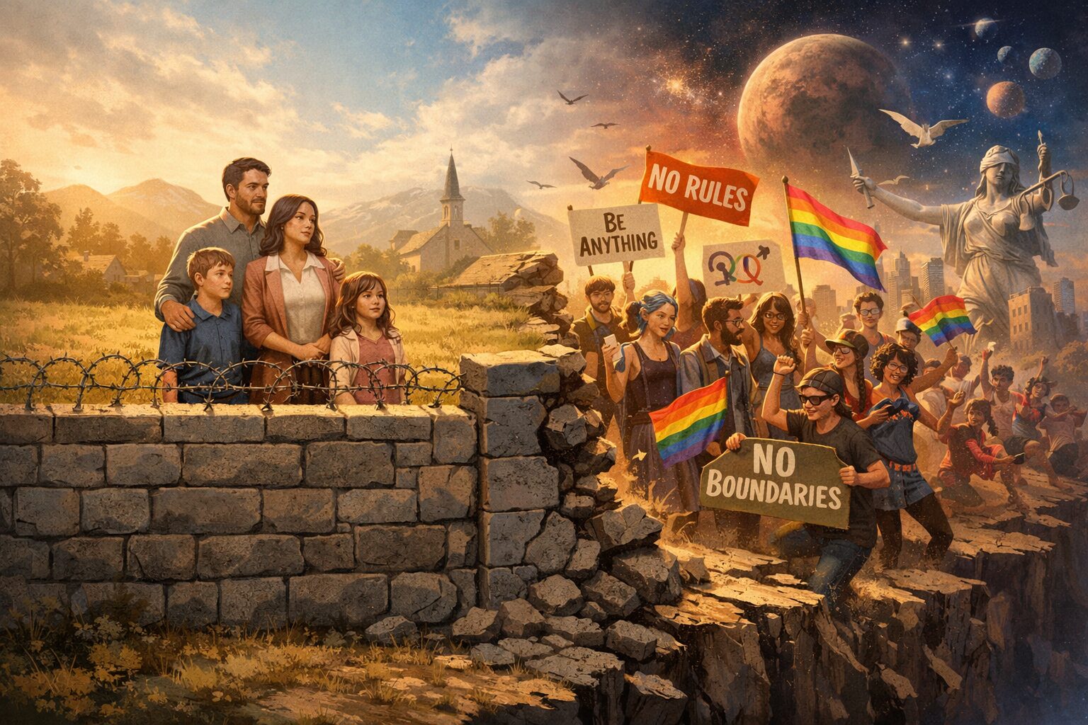 Die Revolte gegen die Grenze - Familie, Verantwortung und der kulturelle Infantilismus unserer Zeit