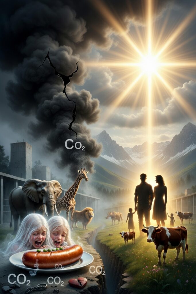 Die vegane Wurst im Zoo Zürich – ein Symbol der verirrten Seele